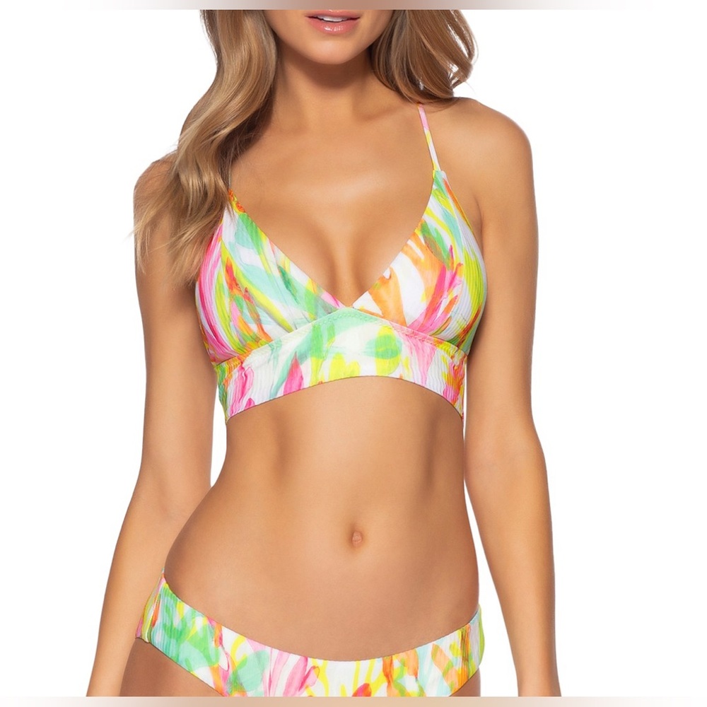 NWT Becca Colorful Women's Swim Bikini Set